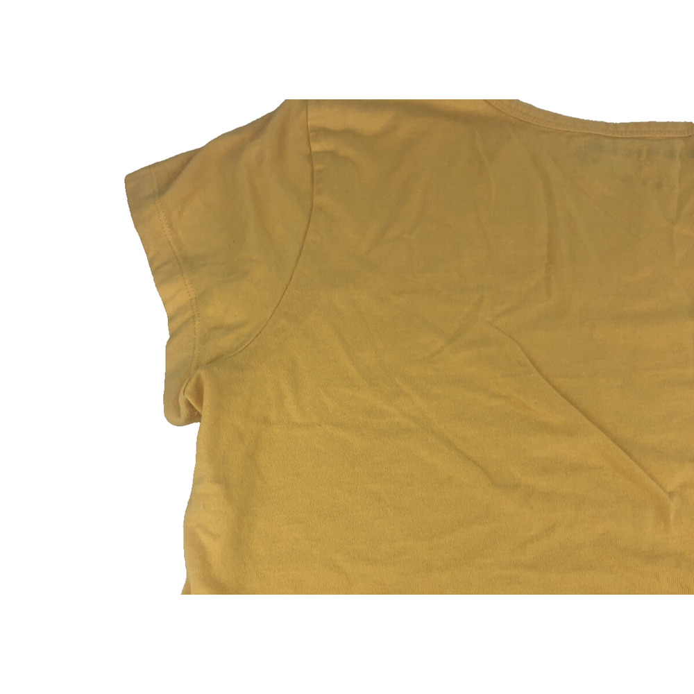 Bit & Bridle Women's Shirt XL Yellow Graphic Country Western TShirt Short Sleeve - Picture 10 of 12